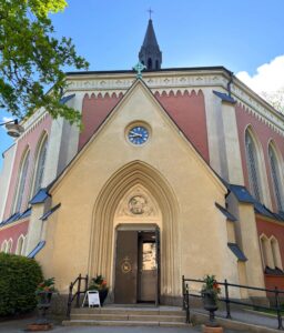 Ersta kyrka huvudingång